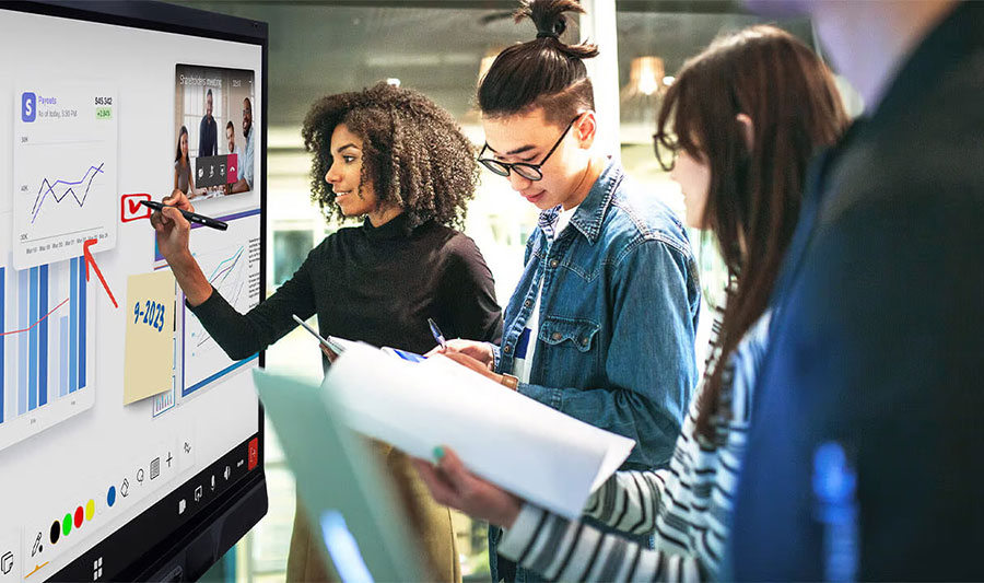 Collaborative whiteboarding